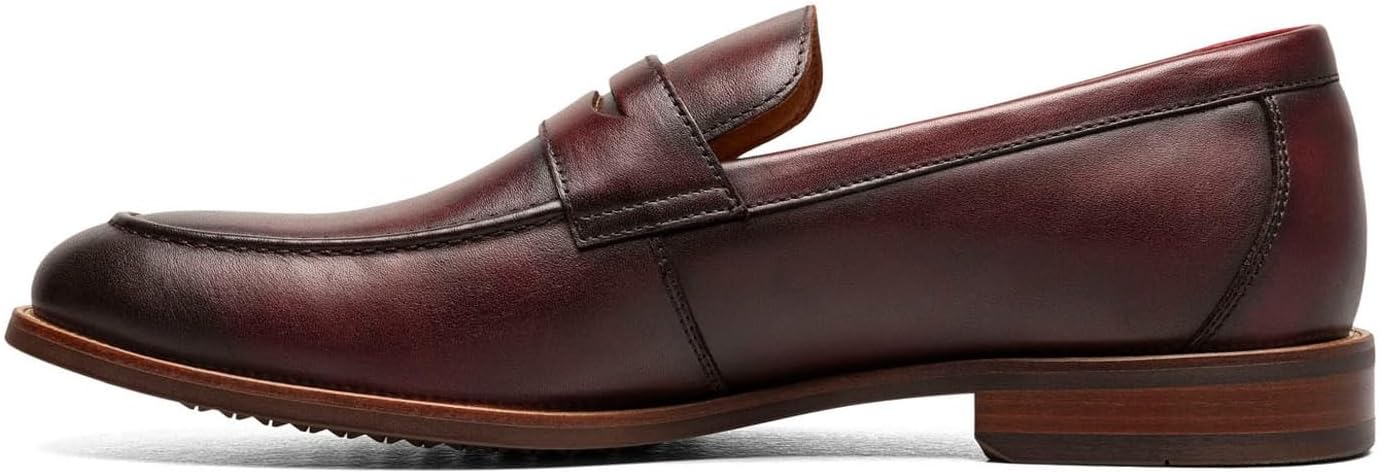 Мужские слипоны Florsheim Rucci Penny, бордовый — фото 4
