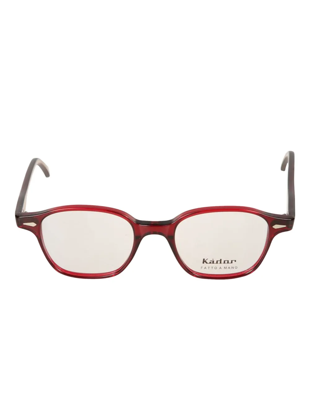 

Квадратные очки в оправе Quadro Kador, красный