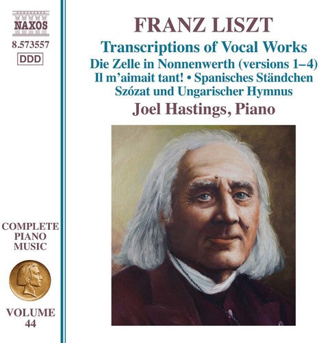 

CD диск Liszt / Hastings: Franz Liszt: Transcriptions of Vocal Works