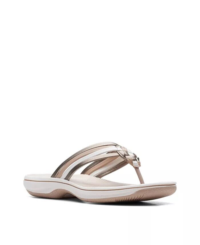 Женские шлепанцы Cloudsteppers Breeze Coral Clarks, мультиколор