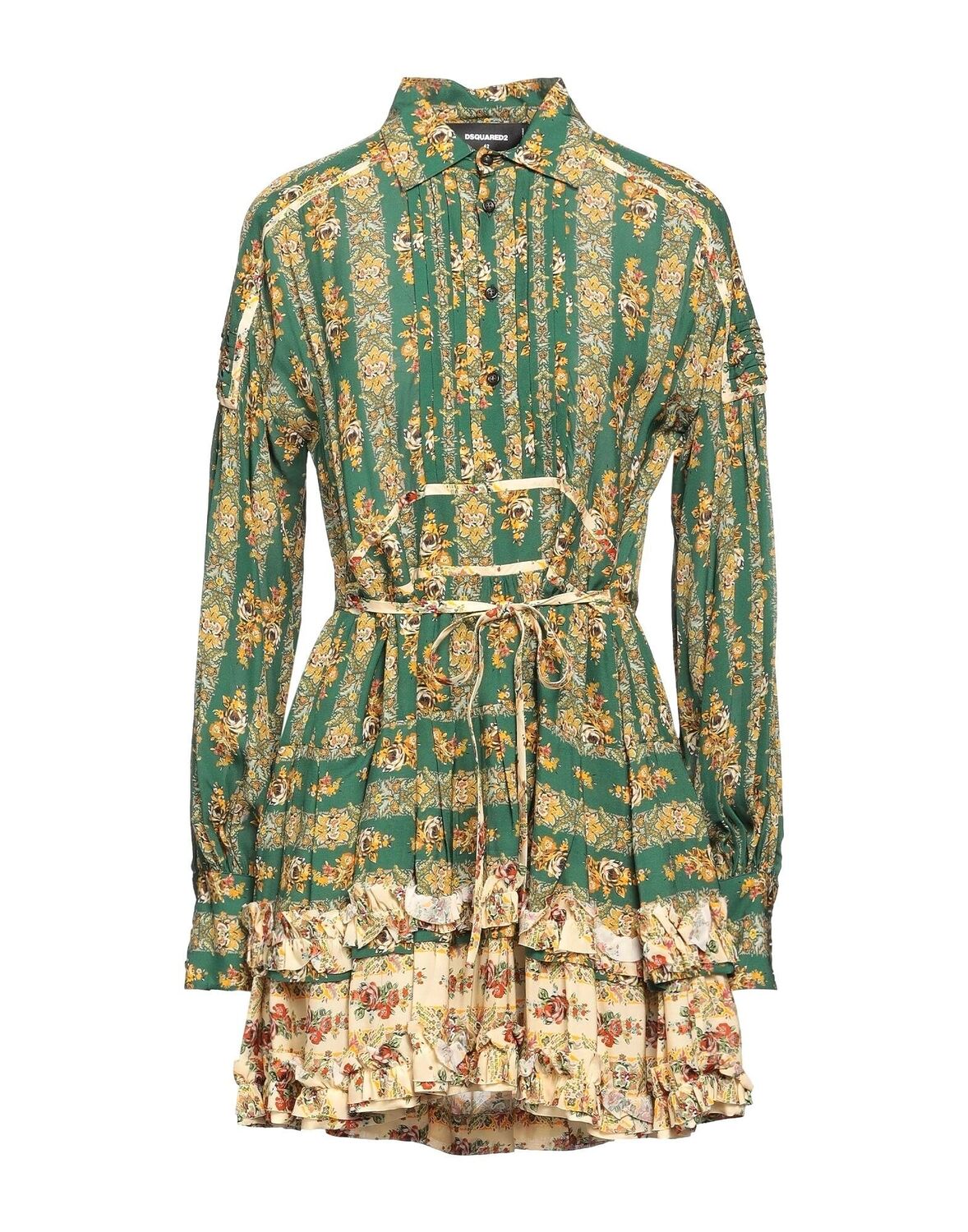 

Мини-платье Dsquared2, темно-зеленый