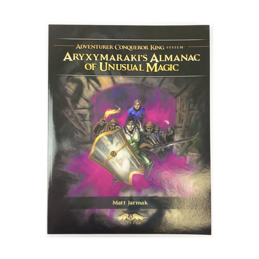 

Aryxymaraki's Almanac of Unusual Magic (POD), Adventurer Conqueror King System, мягкая обложка