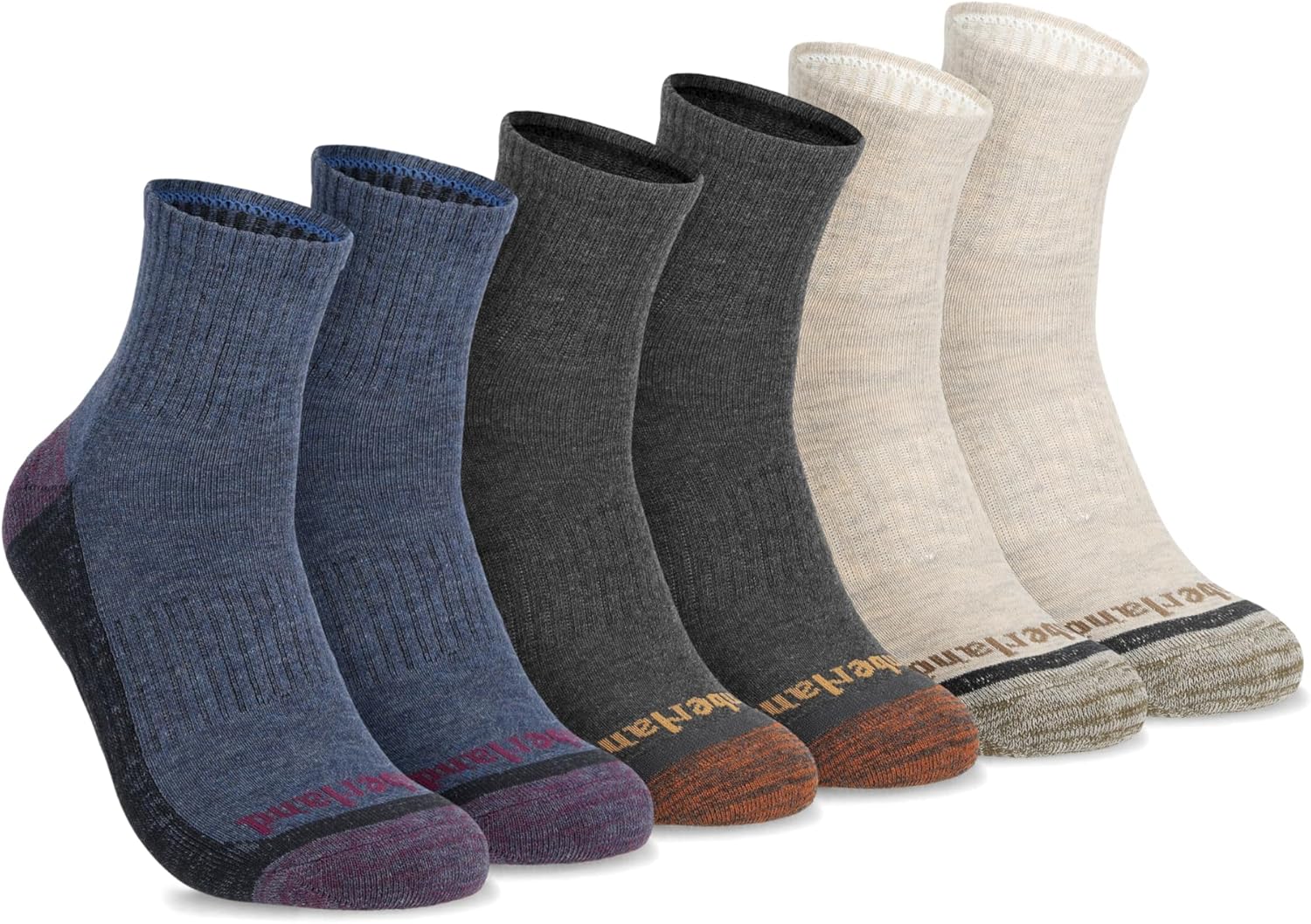 

Timberland мужские носки с поддержкой свода стопы и амортизирующей подушкой, Oat (Multi)