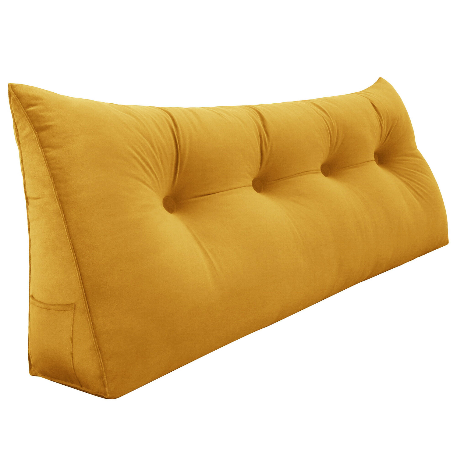 

Подушка для спинки Vercart, 50x140 см, желтый