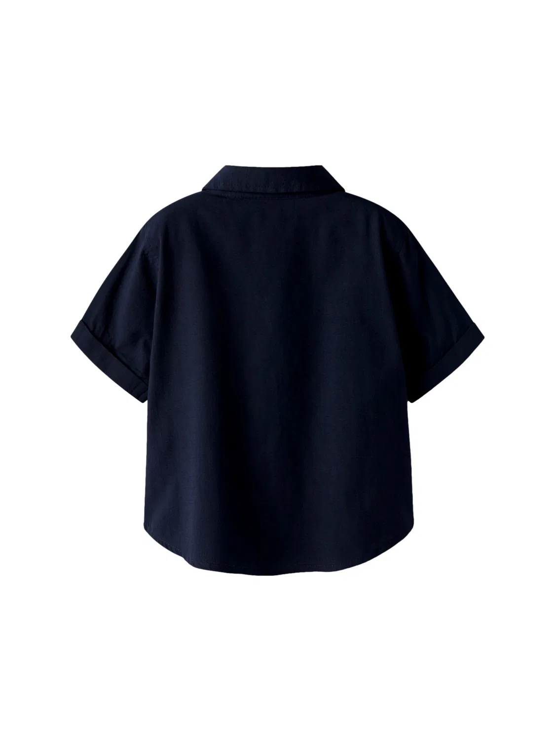 Рубашка на пуговицах стандартного кроя 'Filip' Name It, Dark Blue — фото 2