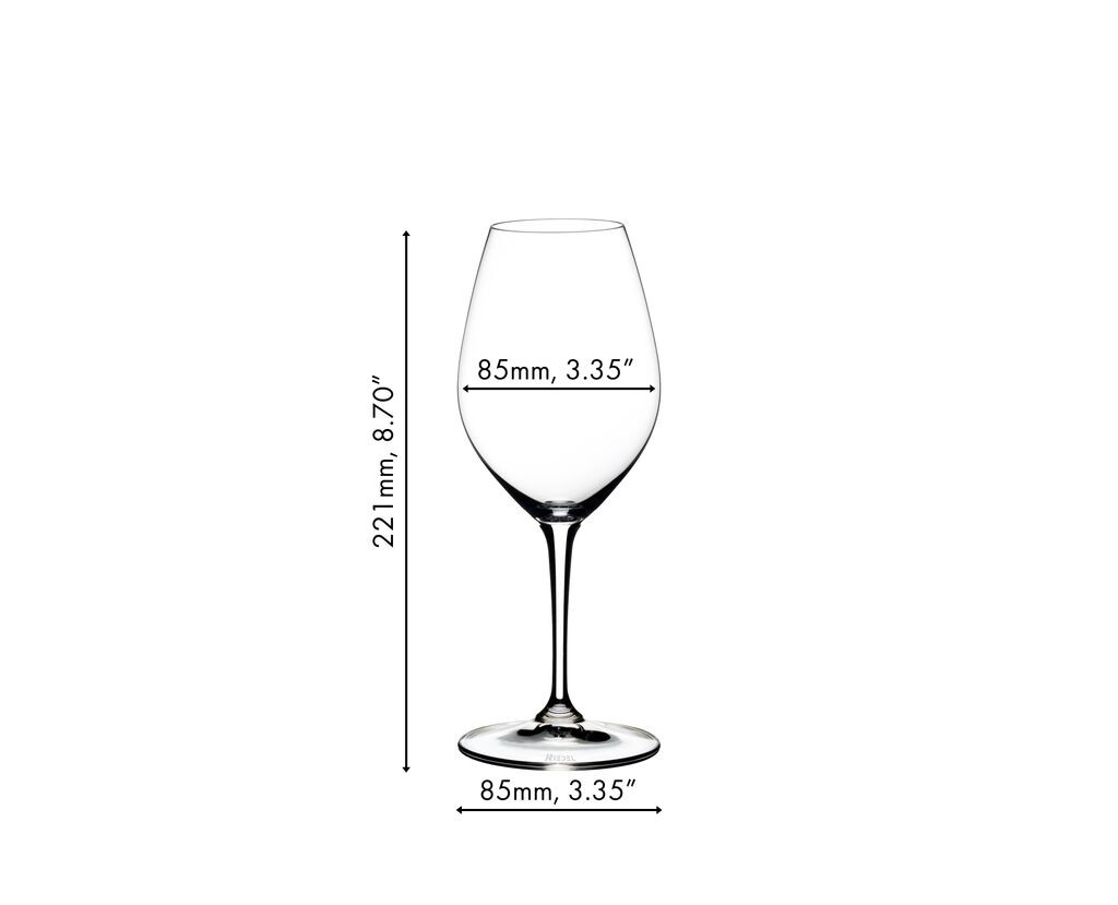 

Бокалы для шампанского Riedel/бокалы для белого вина Wine Friendly - 4 шт, прозрачный