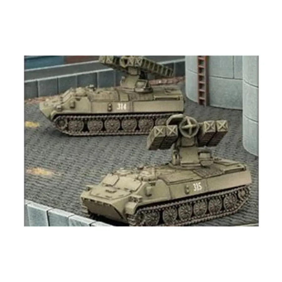

Взвод ЗРК SA-13 Gopher, Team Yankee - World War III - Soviet Army (1:100)