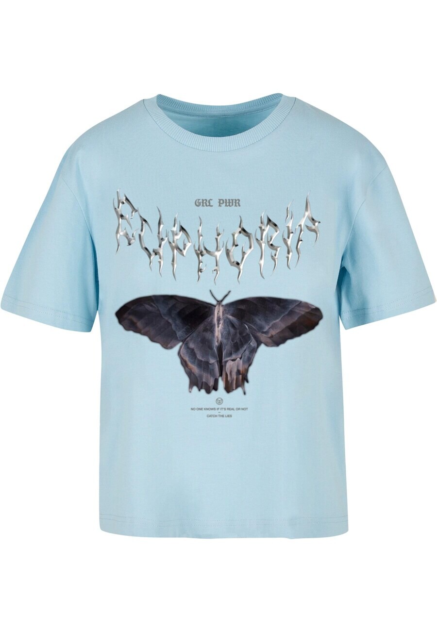 

Футболка Mister Tee Shirt Euphoria, светло-синий
