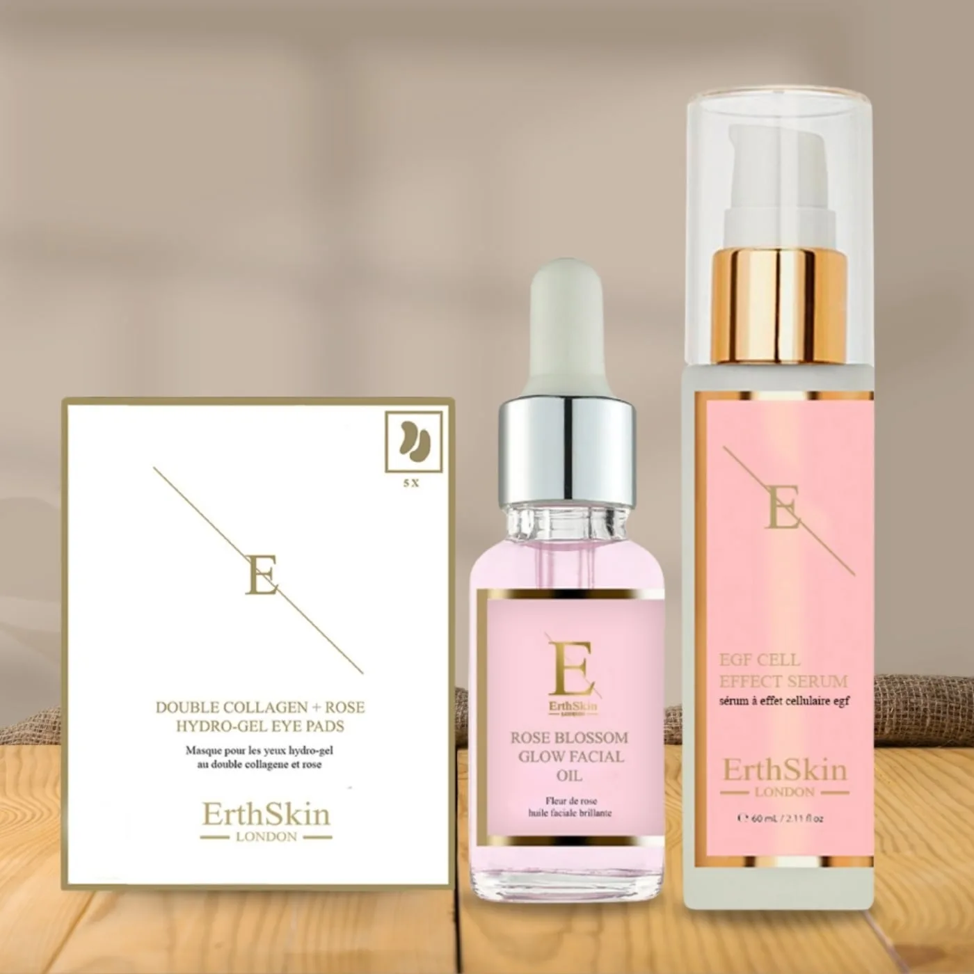 Набор ErthSkin London — Для ухода за лицом egf radiance & eye boost set , 1 шт, 60 мл — фото 3