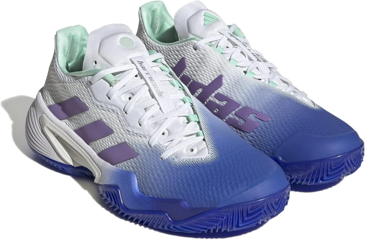 Кроссовки Damen Barricade W Clay adidas, фиолетовый — фото 2