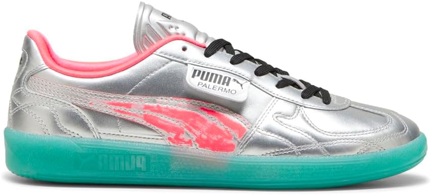 

Мужские кроссовки PUMA Palermo Newgenfooty - повседневные, зеленые, розовые, серебристые