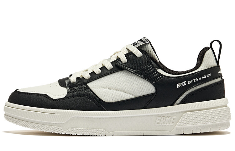

Кроссовки ERKE Skateboarding Shoes Men Low-top White/Black, белый/черный