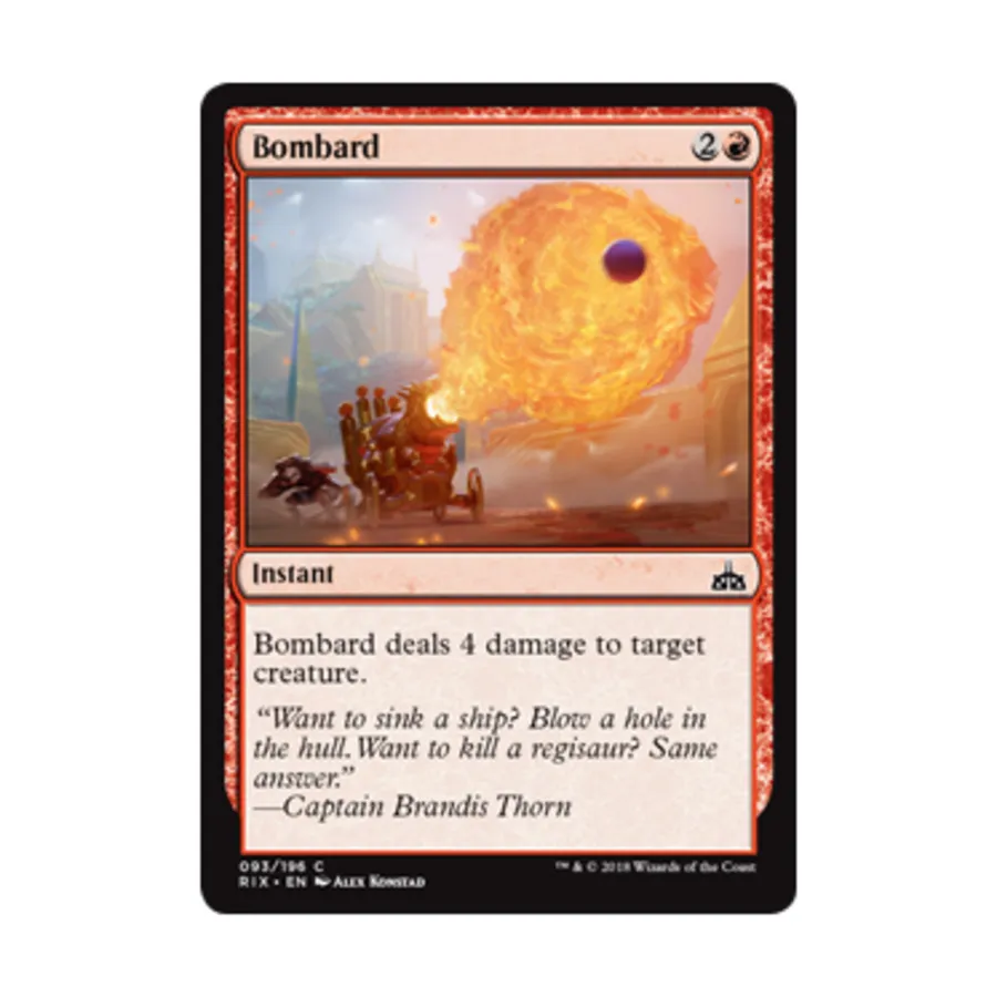 

CCG Бомбарда (С) (Фольга), MTG - Rivals of Ixalan