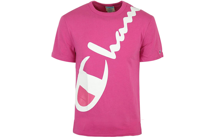 

Футболка унисекс розовая US Version Champion