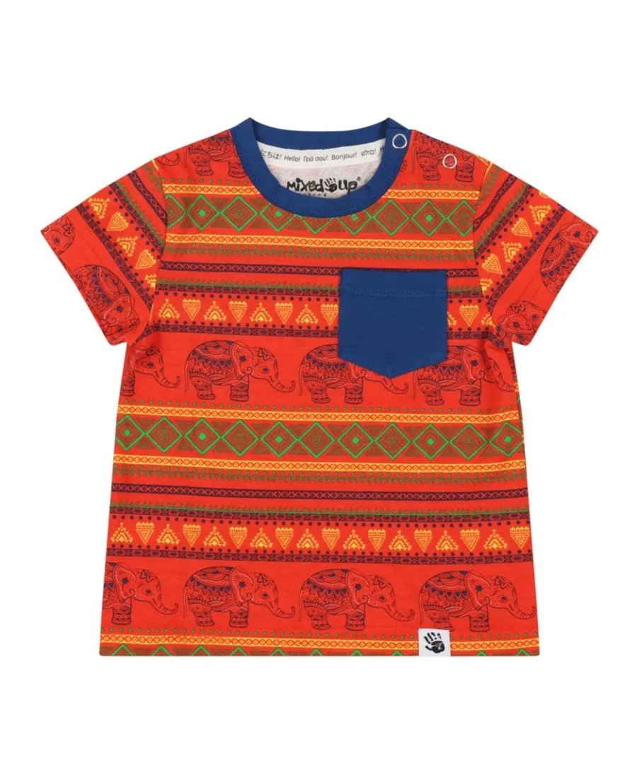 Комплект Baby Suave: футболка и шорты-блумер Mixed Up Clothing, Jacquard Stripe — фото 4