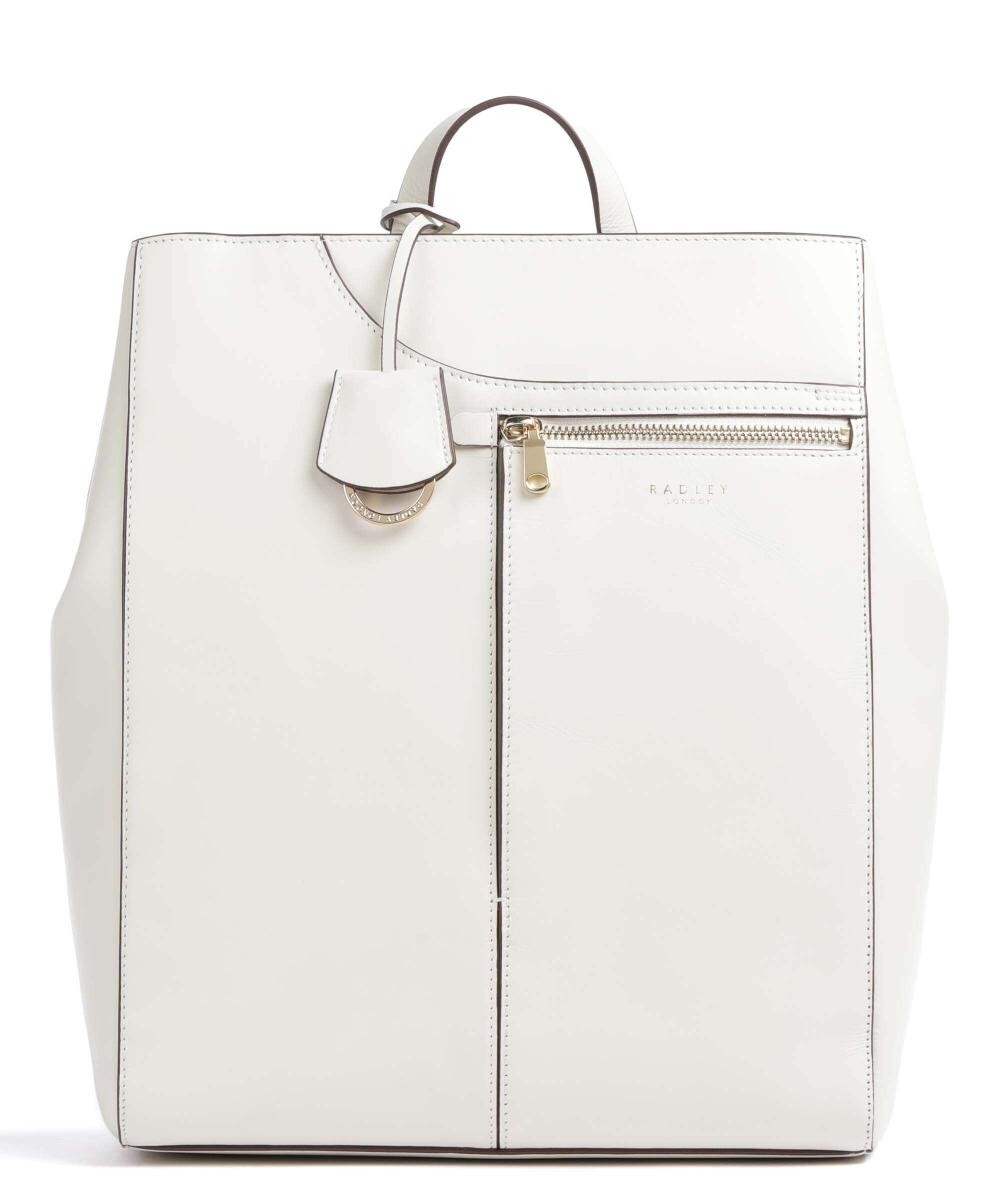 

Рюкзак Pockets Icon из мелкозернистой яловой кожи Radley London, белый