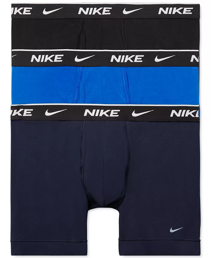 

Мужские боксеры 3 шт. Dri-FIT Essential Cotton Stretch Nike, синий