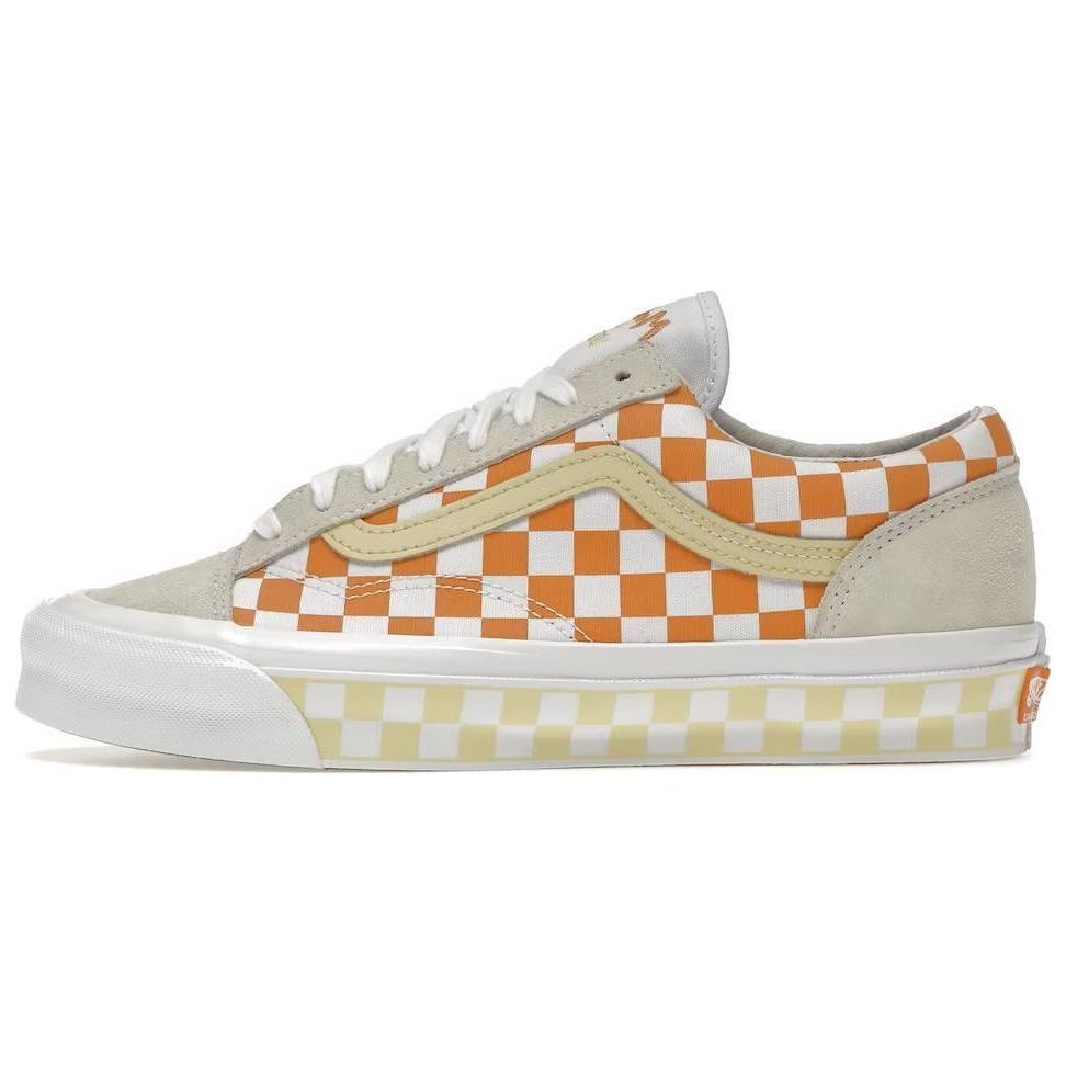 

Туфли Vans Vault Canvas унисекс, Chalk White/Core Black/Semi Impact Orange