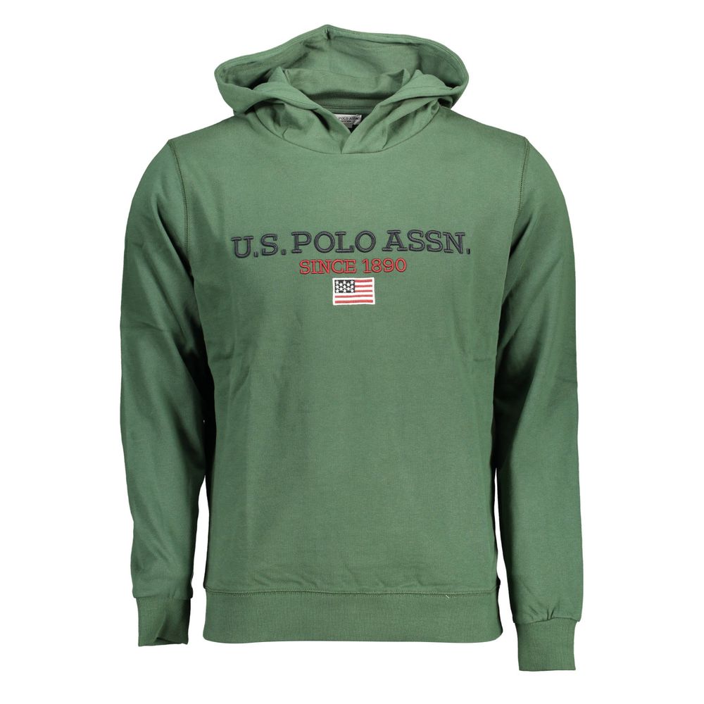 

Зеленый хлопковый мужской свитер U.S. Polo Assn.