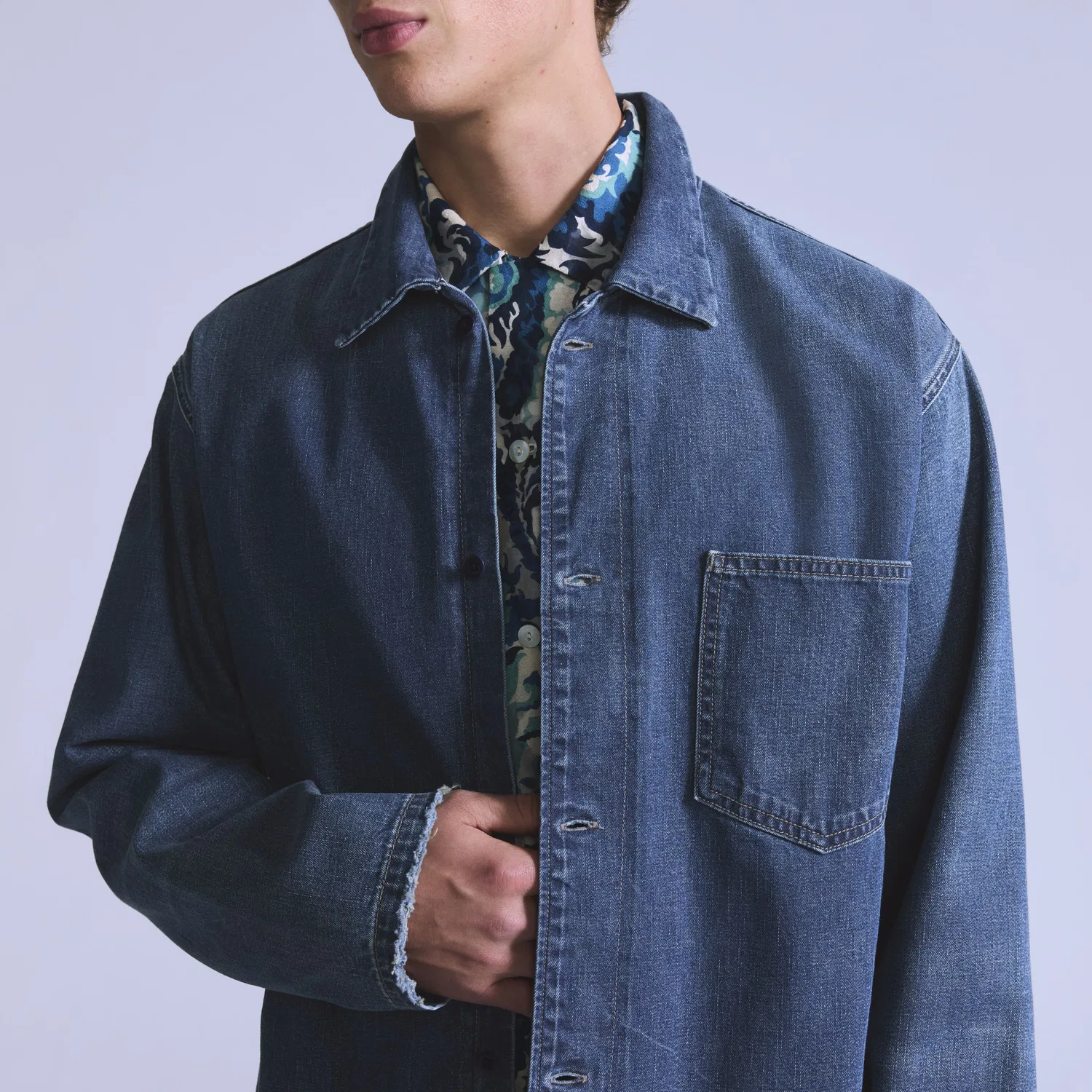 Рабочая рубашка Levi's, Medium Wash — фото 3