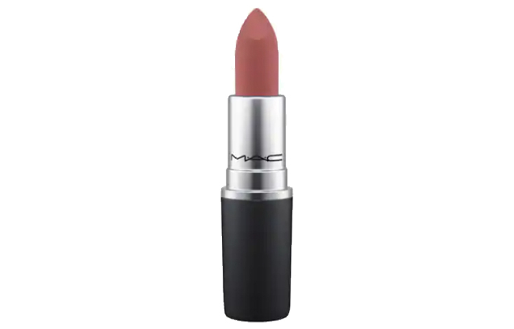 

Помада Powder Kiss Bullet Head Satin Soft Matte Lipstick с бархатным эффектом, жизненной силой и естественным сиянием 3g MAC