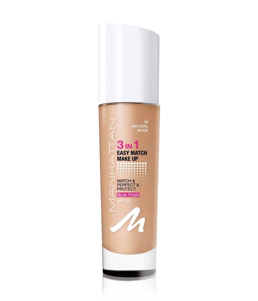 

Жидкая основа Manhattan 3in1 Easy Match, Nr. 39 - Natural Beige, 30 ml