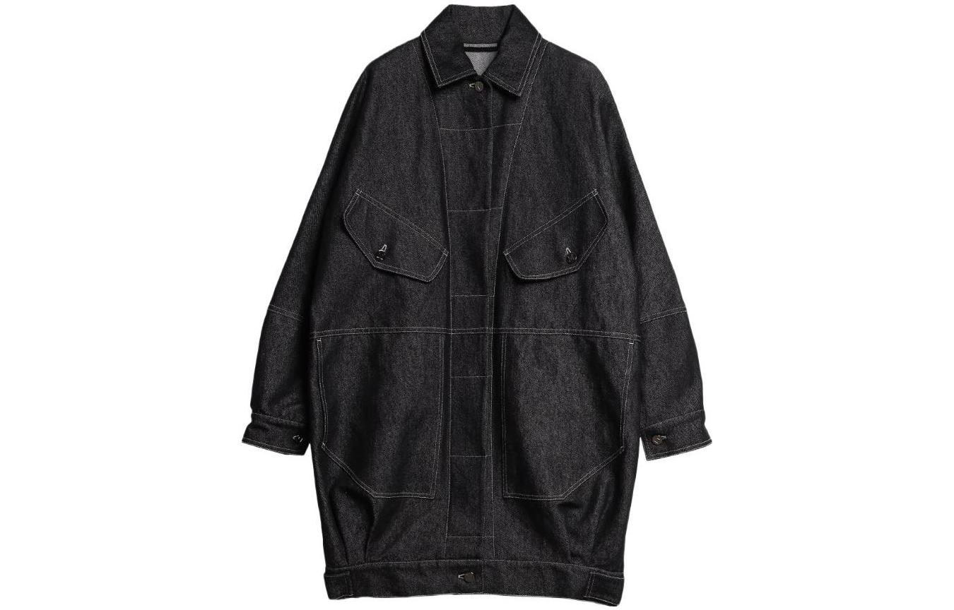 

MaxMara Джинсовая куртка женская черная, Black