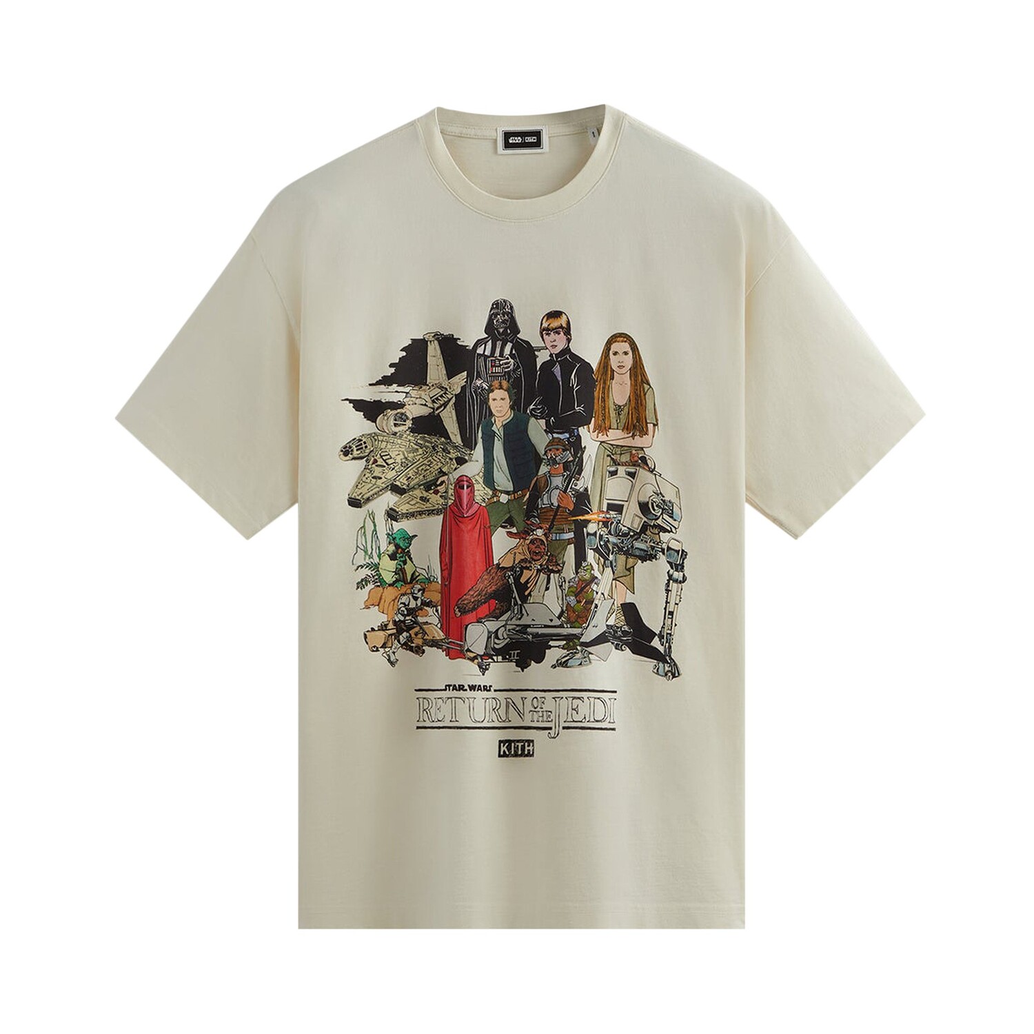 

Винтажная футболка Kith x Star Wars с иллюстрацией Sandrift