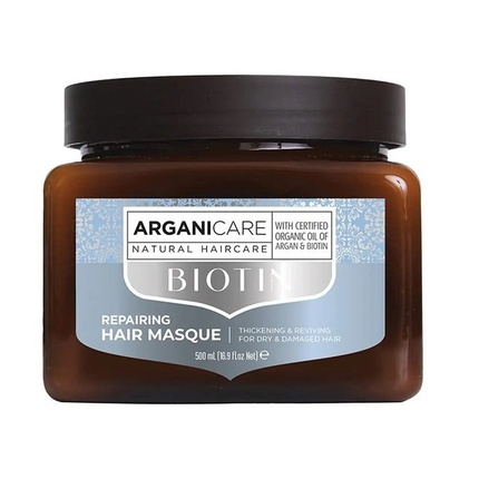 

Биотиновая восстанавливающая маска для волос 500 мл Arganicare