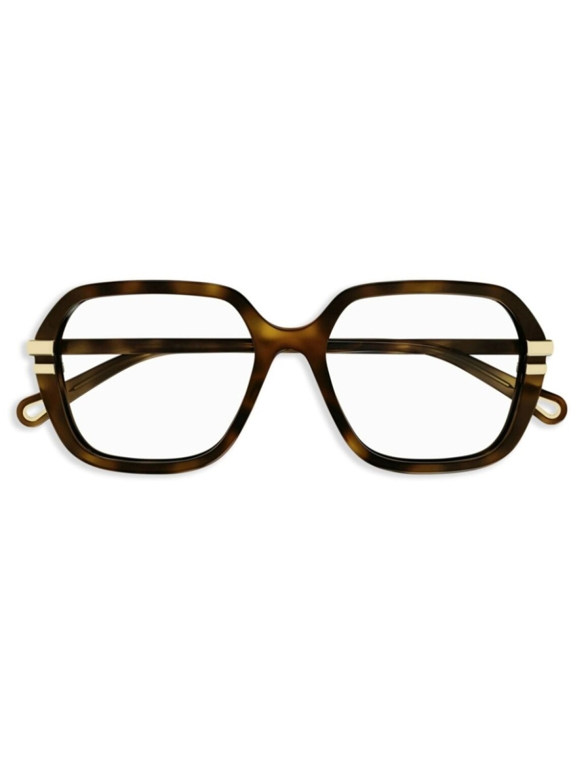 

Очки с логотипом Chloé Eyewear, коричневый