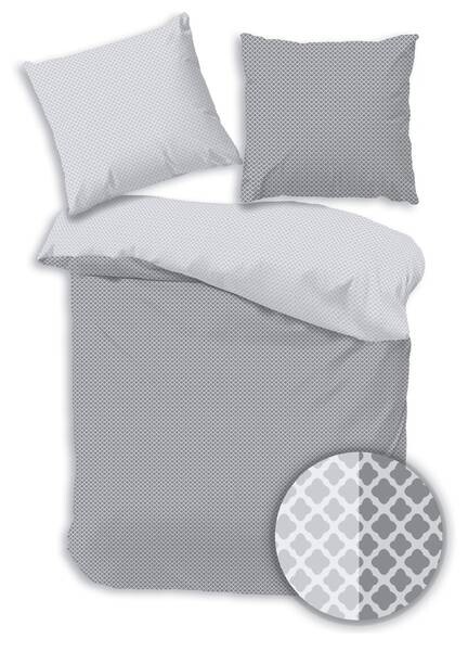 

Двустороннее постельное белье MTOnlinehandel Scandi, 135x200x1 см цвет blaugrau