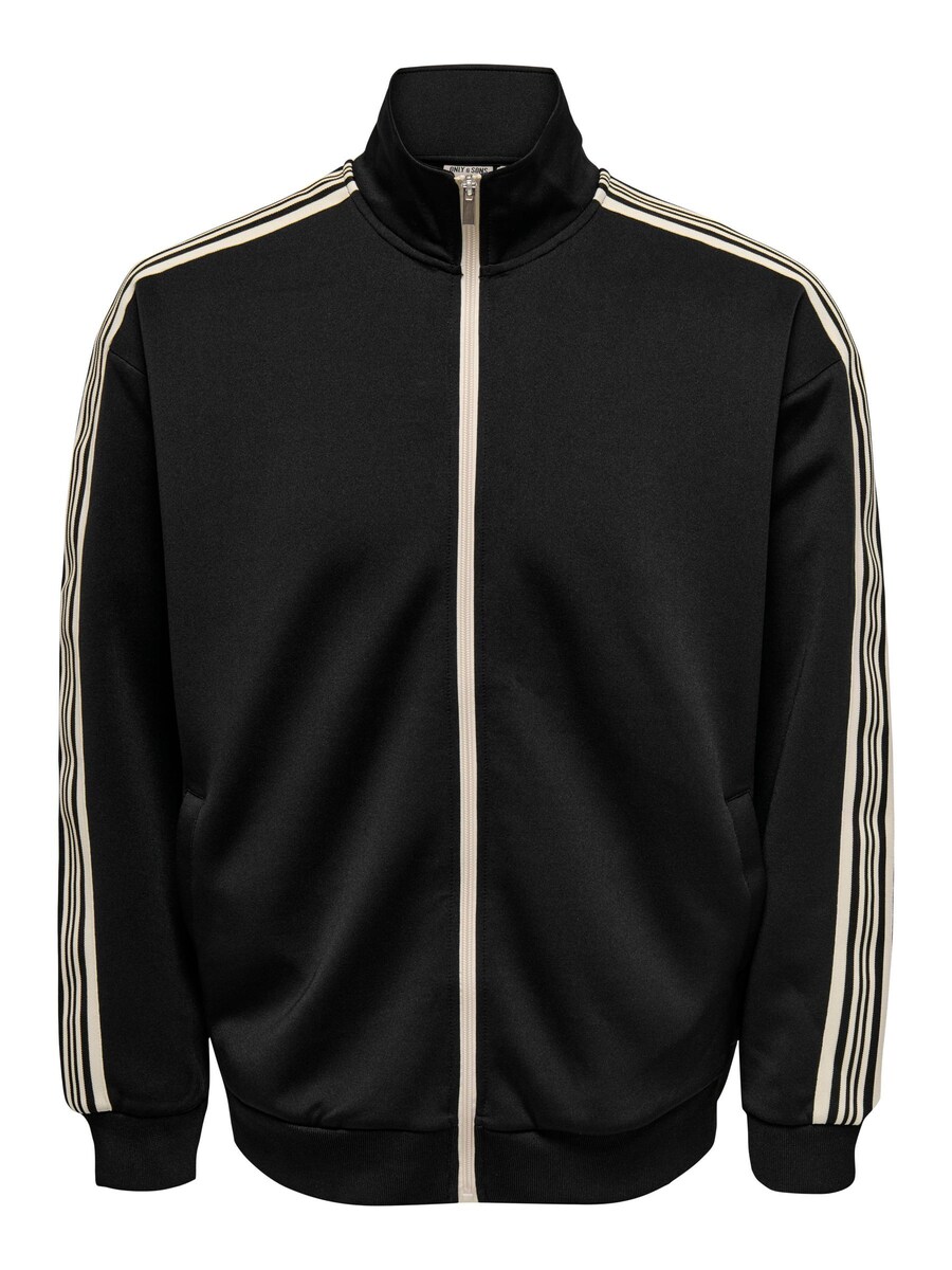 

Толстовка с капюшоном на молнии Only & Sons ONSRiber, черный