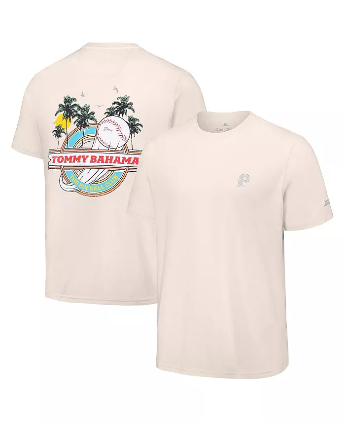 

Мужская футболка Philadelphia Phillies Fly Ball Club кремового цвета Tommy Bahama