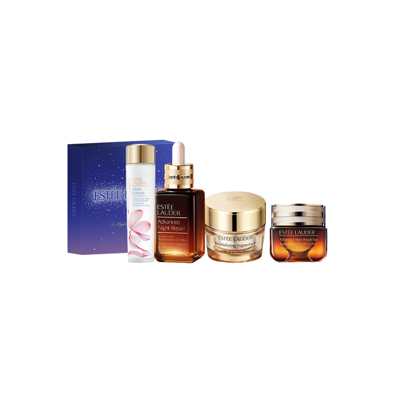 Наборы для ухода за кожей Unisex ESTEE LAUDER, Essence 50ml + cherry blossom water 200ml + collagen cream 50ml + коричневый eye 15ml — фото 4
