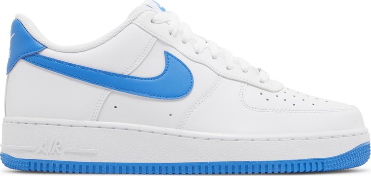 

Кроссовки Air Force 1 '07 'White Photo Blue', белый, Серый;белый, Кроссовки Air Force 1 '07 'White Photo Blue', белый