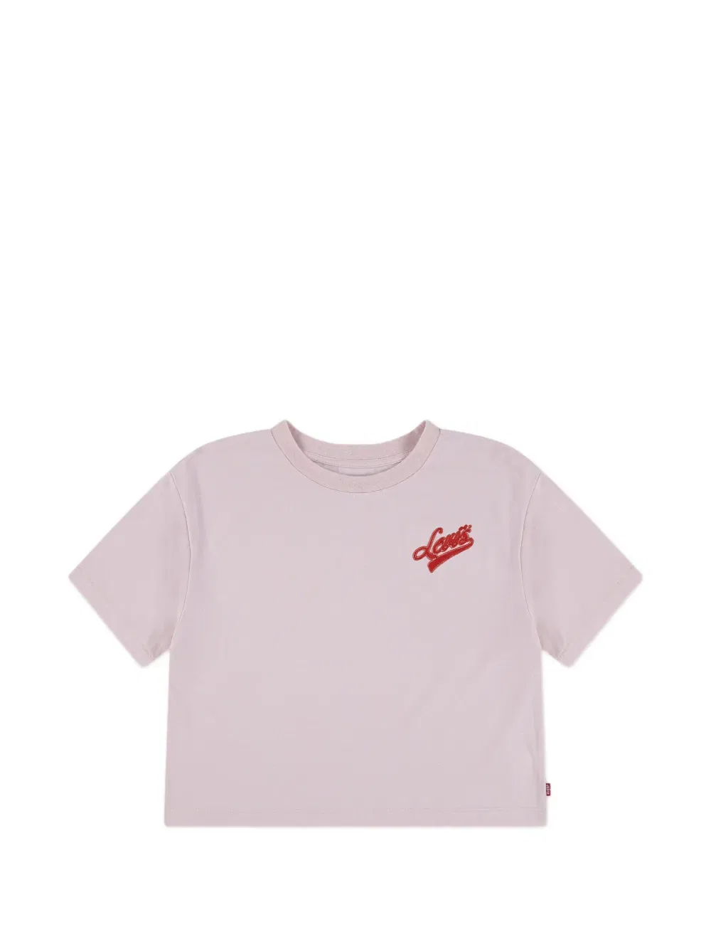 Футболка с вышитым логотипом Levi'S Kids, розовый