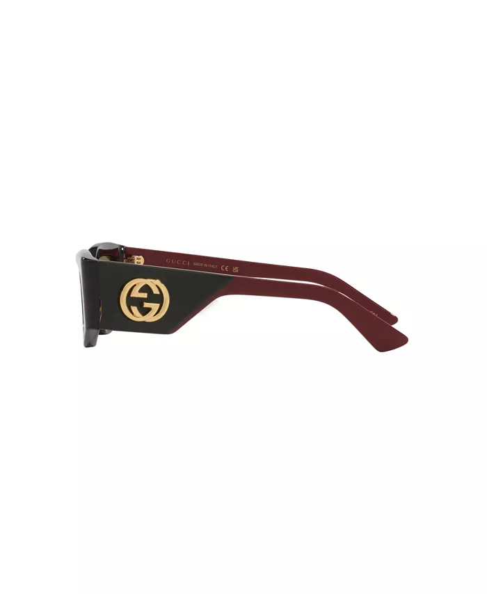 Женские классические солнцезащитные очки, GG1664S GC002288 Gucci, коричневый — фото 3