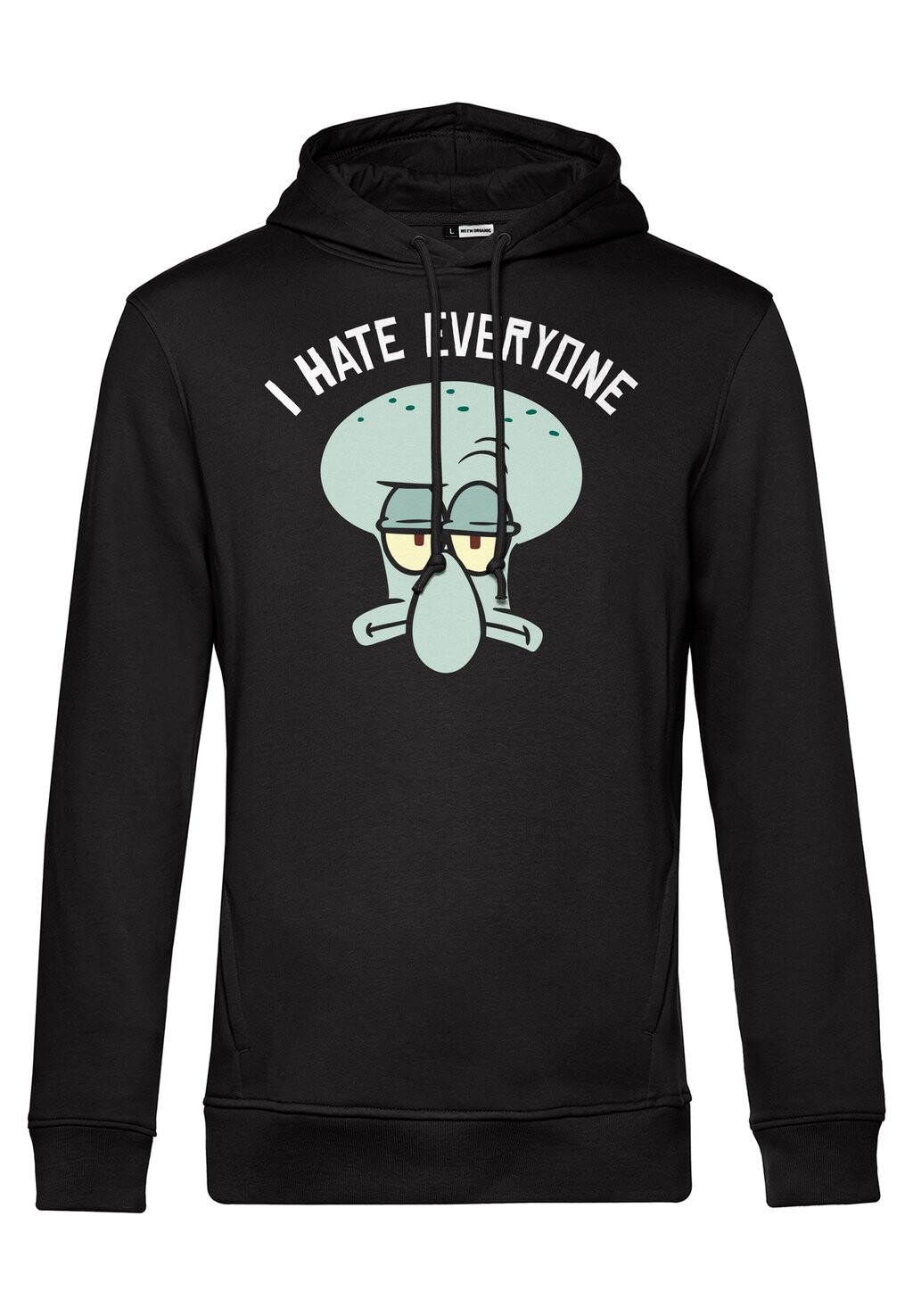 

Толстовка с капюшоном SPONGEBOB SQUAREPANTS HATE EVERYONE Henry Tiger, черный