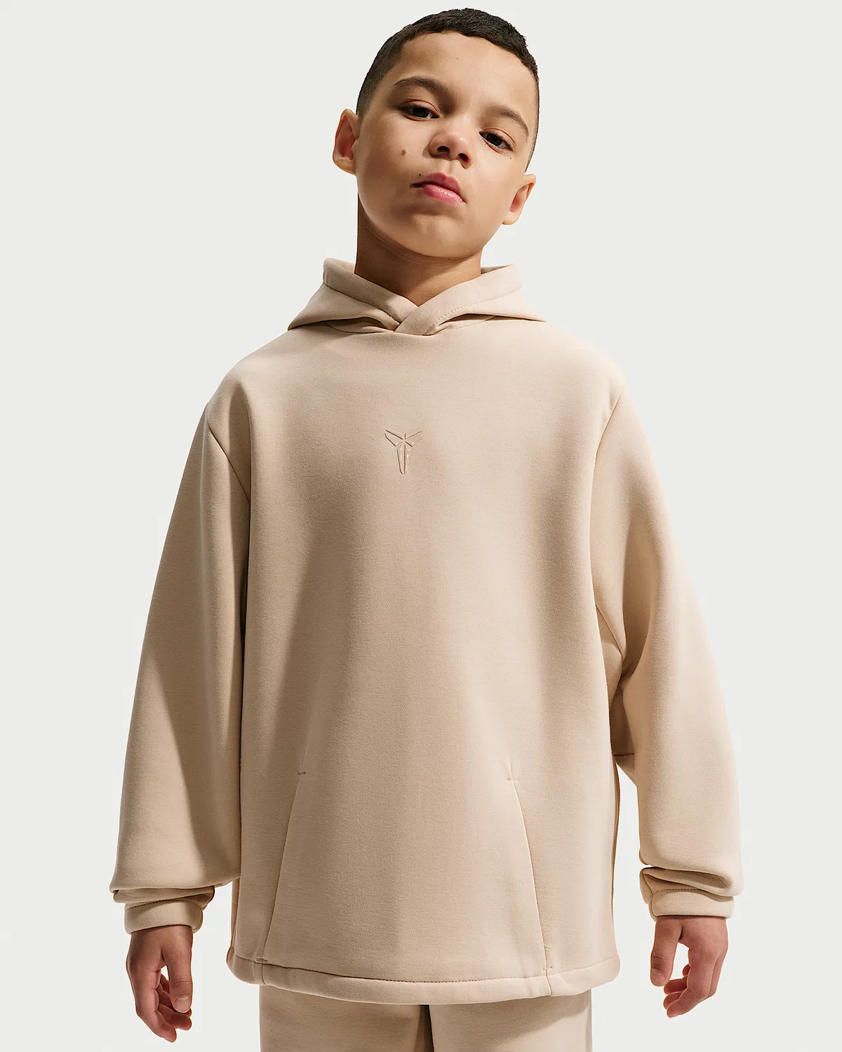 Детская баскетбольная худи Kobe Dri-FIT, Sanddrift/Sanddrift
