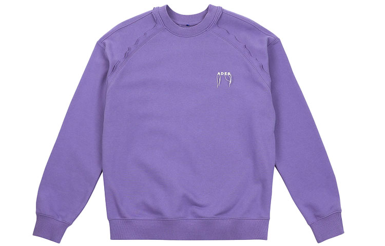 

Ader Error Толстовка унисекс, фиолетовые, с круглым вырезом, средней толщины, стандартного размера, Фиолетовый, Ader Error Толстовка унисекс, фиолетовые, с круглым вырезом, средней толщины, стандартного размера