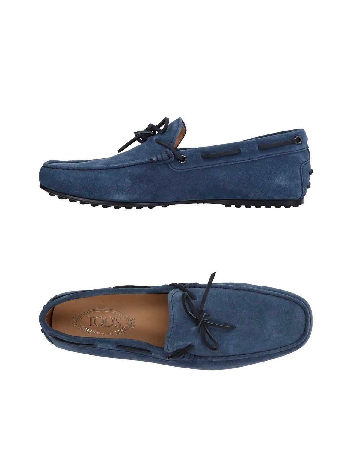 

Лоферы Tod'S, пастельный синий