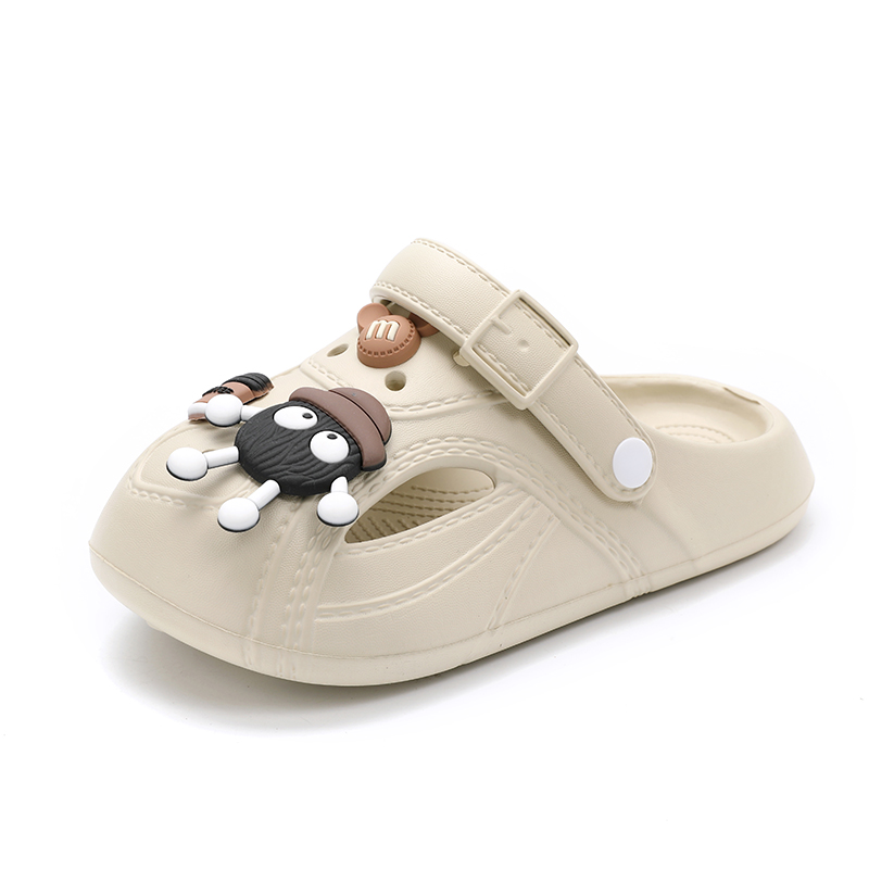 

Детские тапочки с низким верхом, амортизирующие, устойчивые к истиранию, дышащие, противоскользящие NEZHACHAOHAI, бежевый