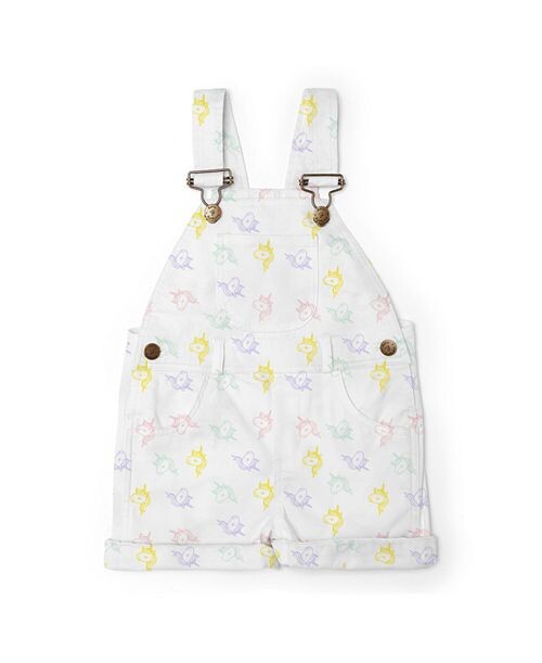 

Комбинезоны с принтом единорога для девочек Dotty Dungarees, цвет Multi