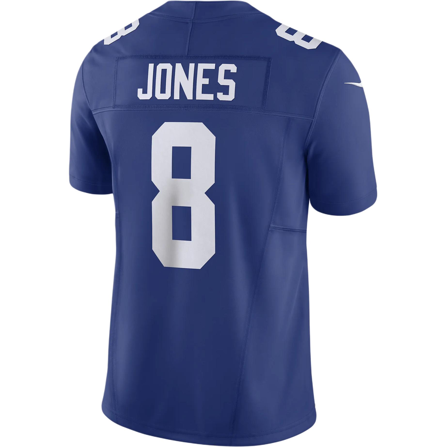 Джерси Daniel Jones New York Giants мужское Dri FIT NFL Limited Nike, синий — фото 3