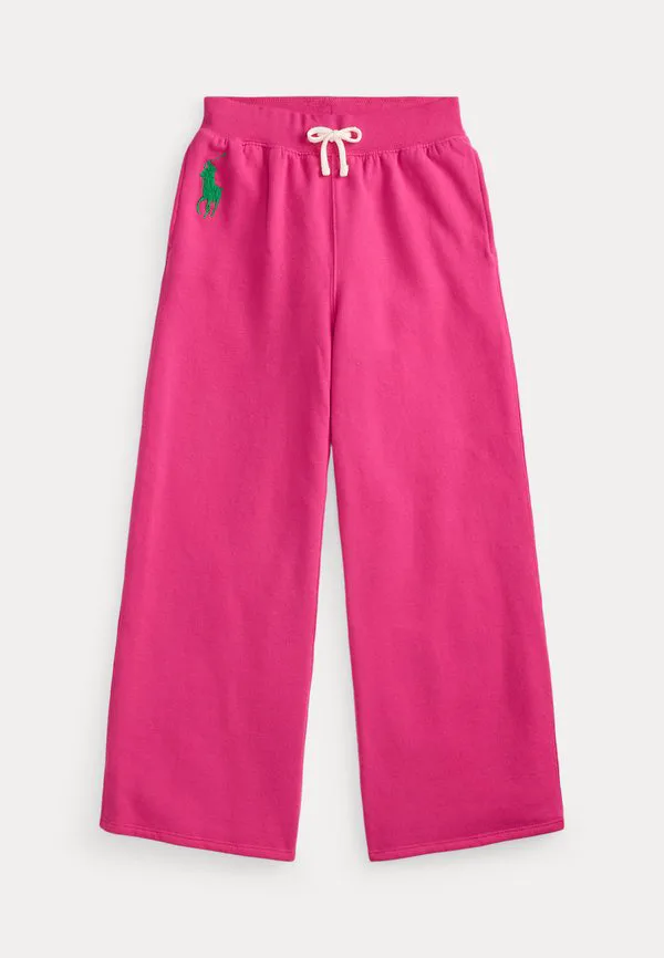 Спортивные штаны из флиса big pony с широкими штанинами, размер 714y. Polo Ralph Lauren, College Pink