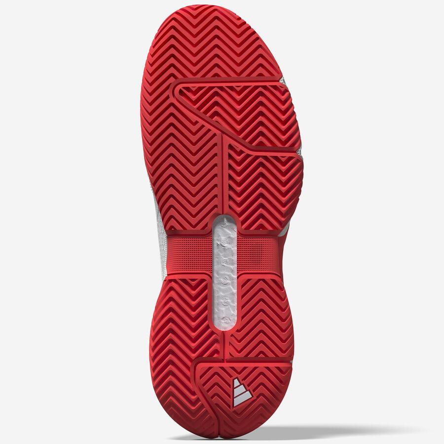 Мужские теннисные кроссовки для мультикорта - ADIDAS Solematch Control, белые — фото 3