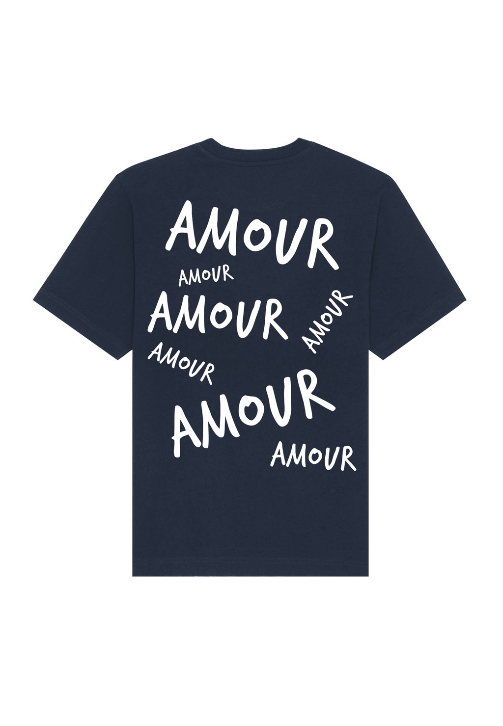 

Футболка с принтом AMOUR 3 BACK HEAVYWEIGHT Mira Paris, темно-синий
