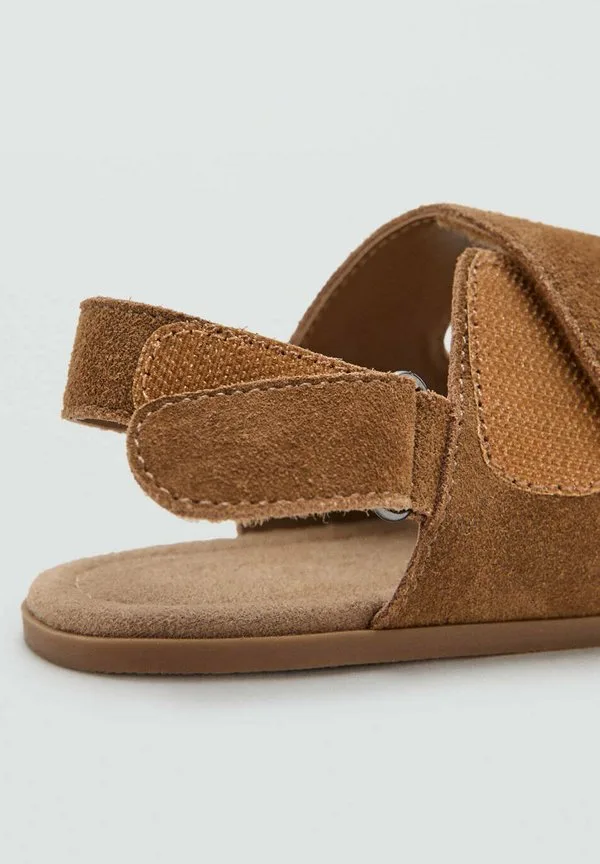 Детские сандалии Mango Kids, Medium Brown — фото 4