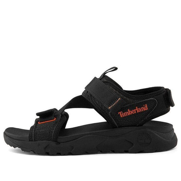 

Сандалии ripcord double-strap sandals 'black' Timberland, черный