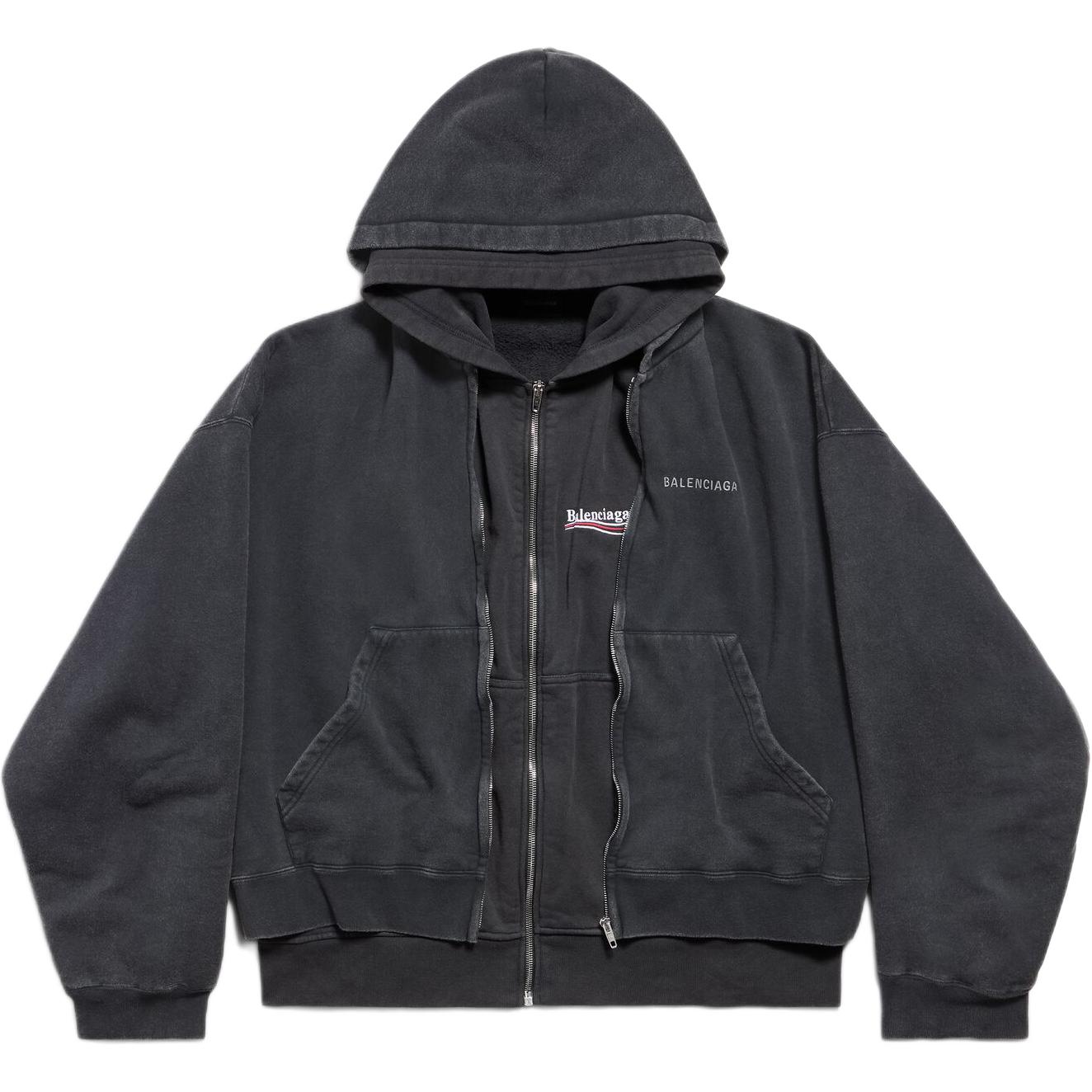 

Куртки и пальто Loose Fit мужские Balenciaga, faded черный